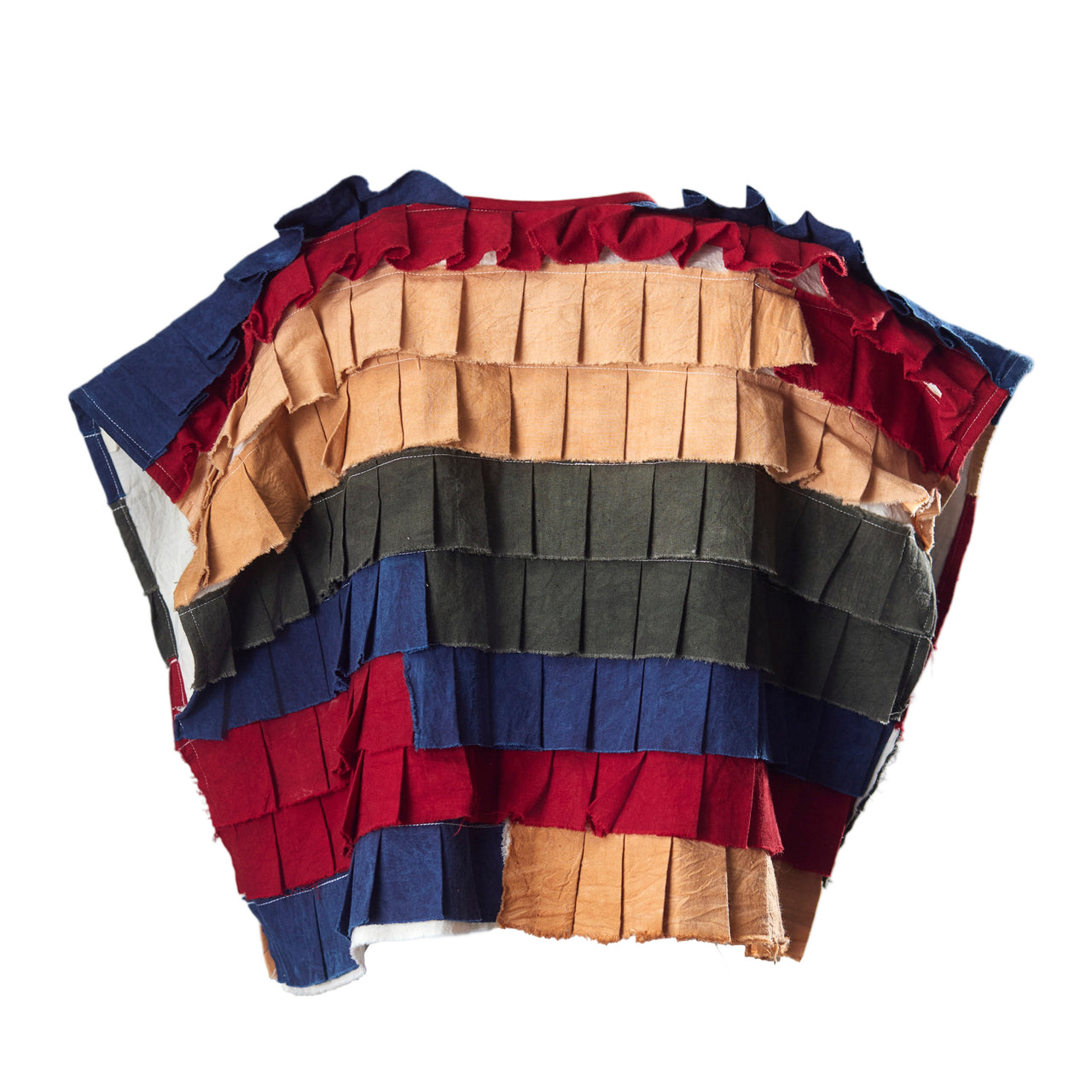 EMÁNA MULTI-COLORED CROPPED TOP