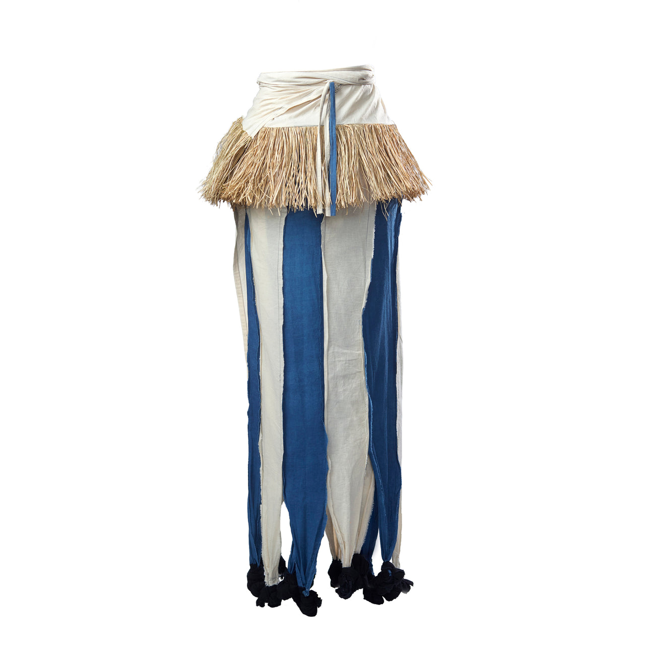 ÀSO Indigo Wrap Skirt