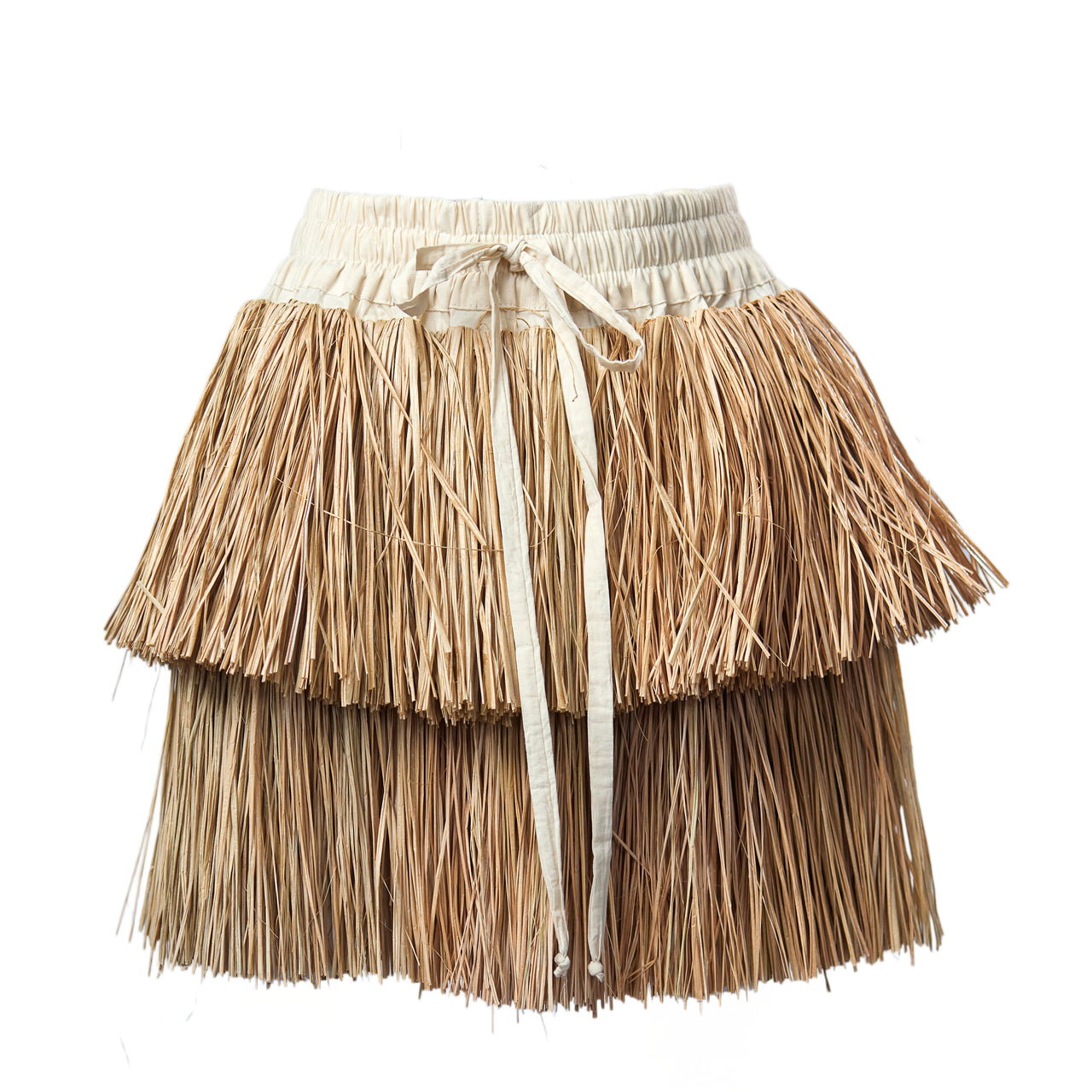 Akom Raffia Skirt