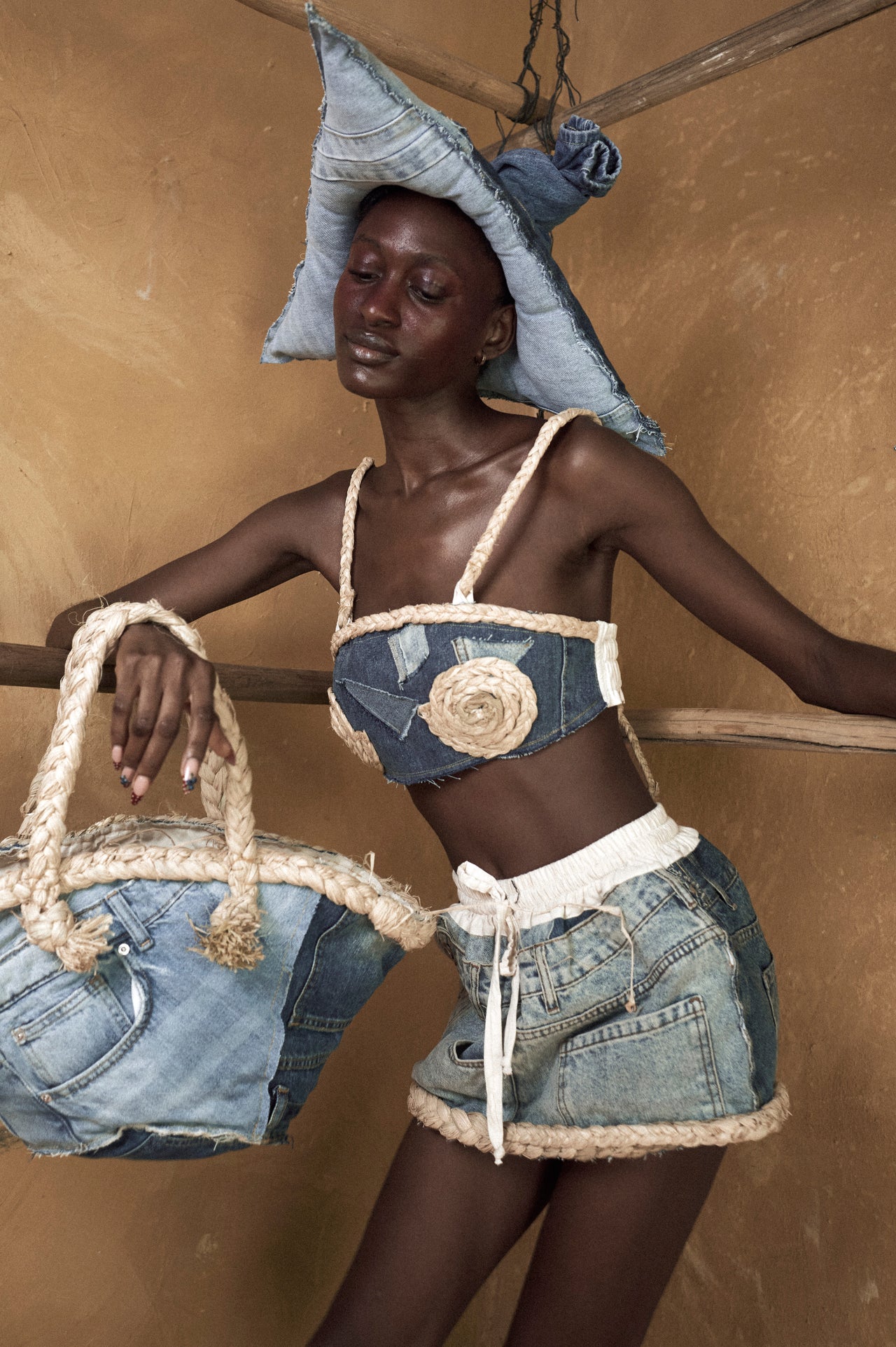 Memory Jean Ekikere shapes hat