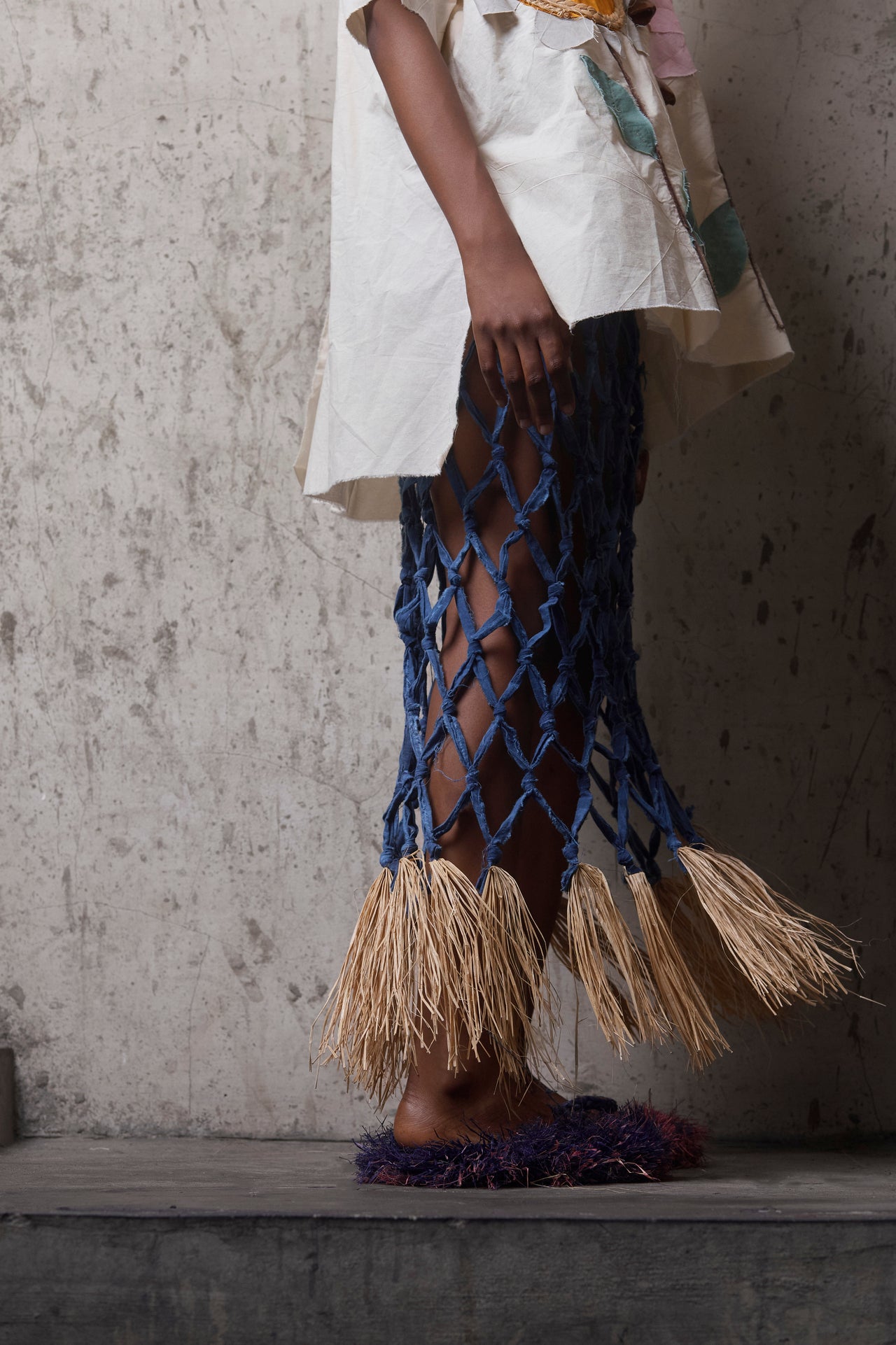 Uju Fabric Skirt