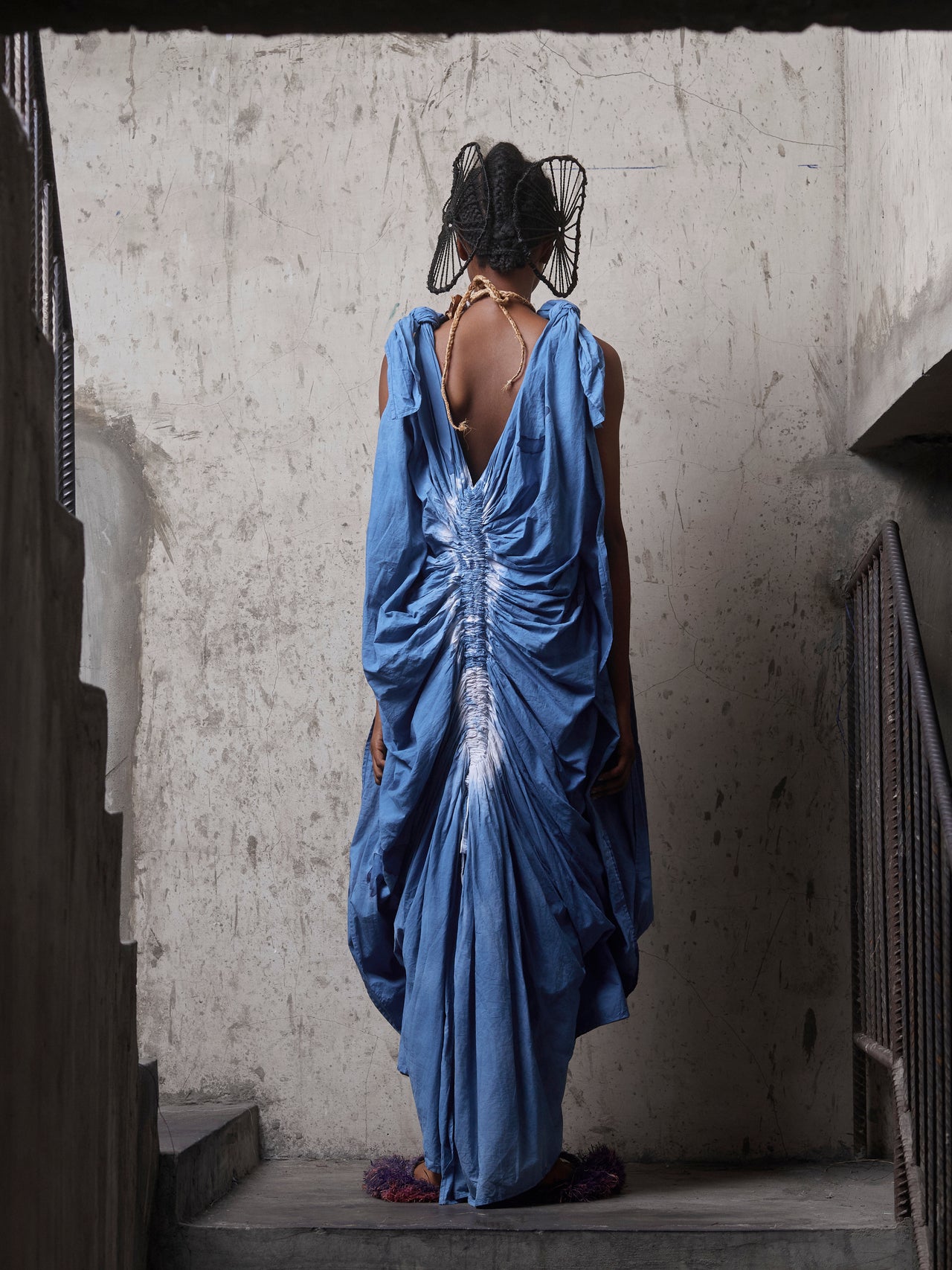 Ripple Flow Maxi Kaftan