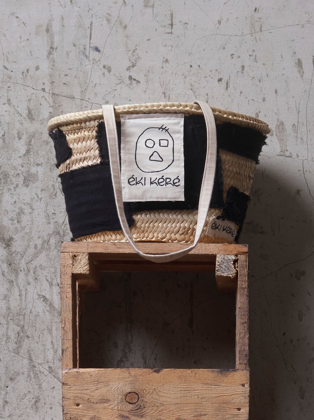 Éki Kéré Abubid Ndam Raffia Tote Bag
