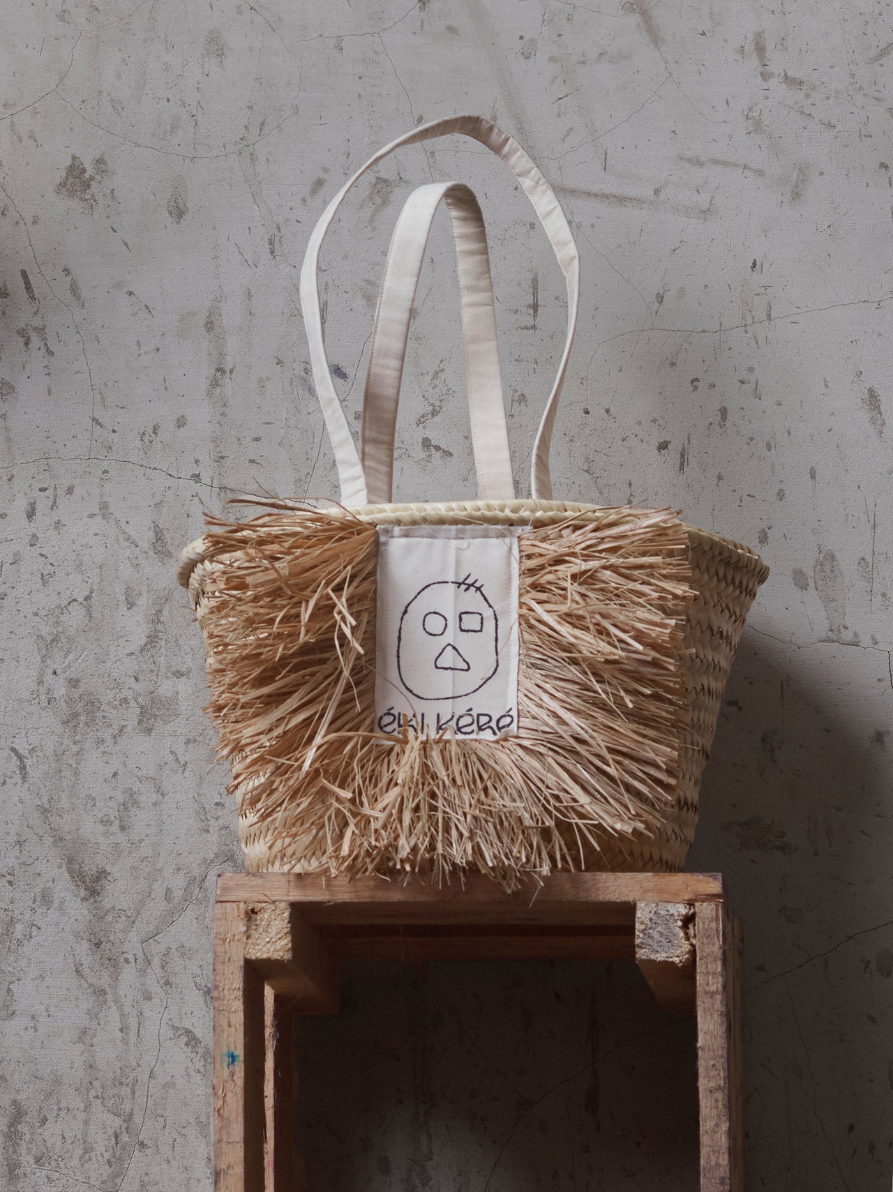 Éki Kéré Abubid Ndam Raffia Tote Bag