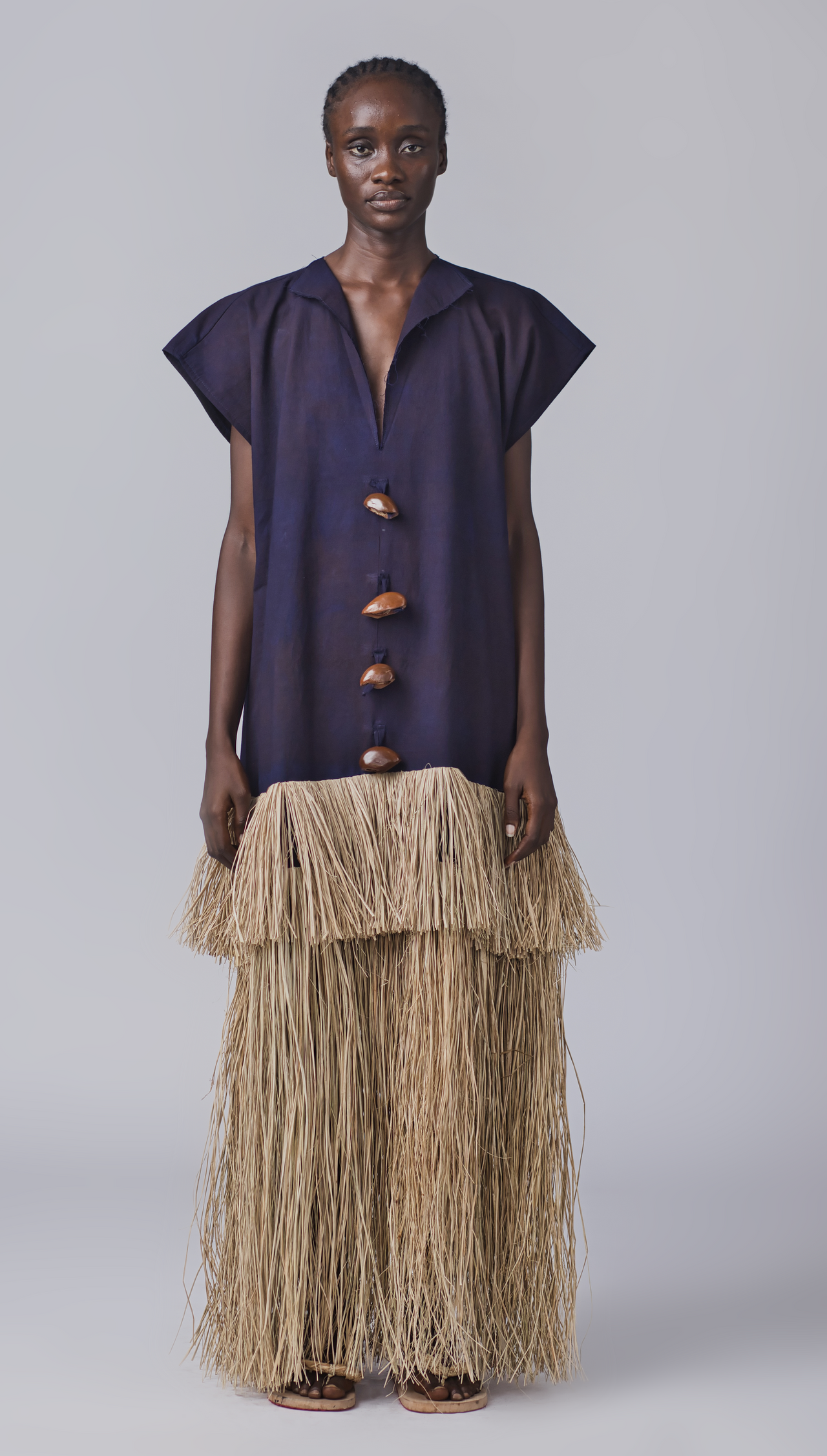Eto Double Layer Kaftan (U.S Local delivery)
