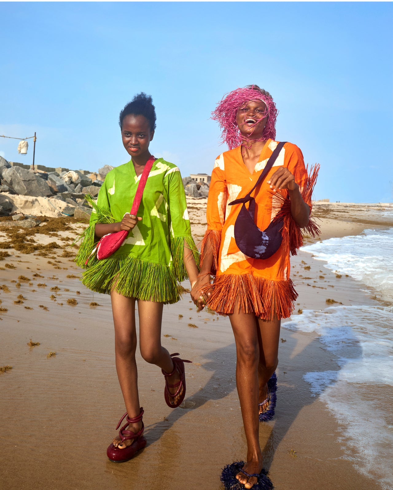 2025 Summer Special- Raffia Doll Mini Dress