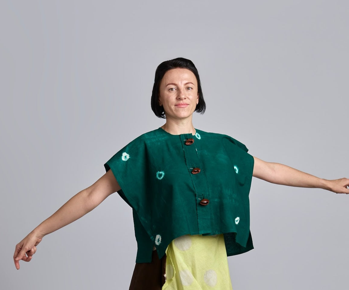 Naya Cropped Top-Green