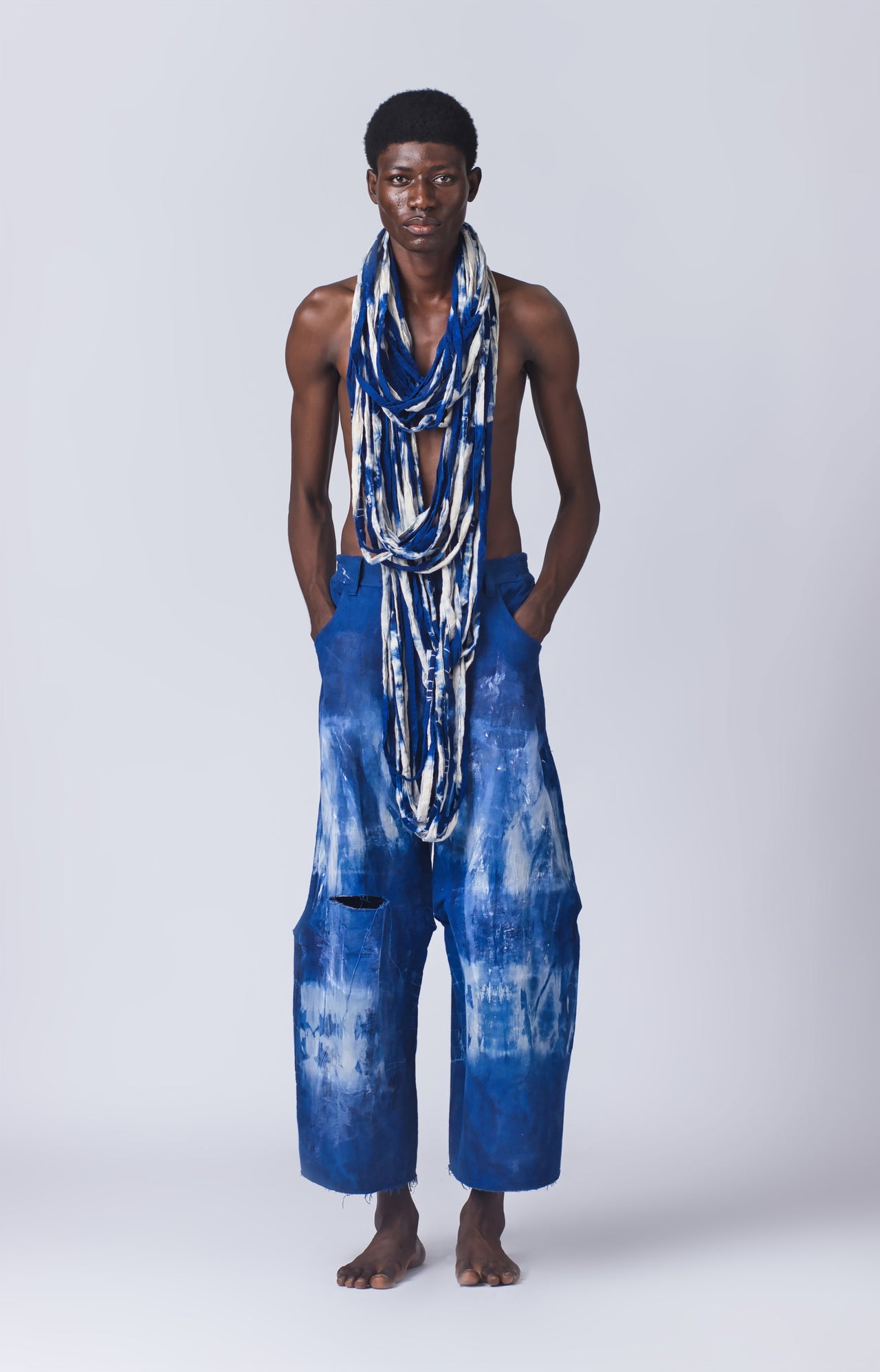 DON TYE AND DYE HEAVY COTTON PANT