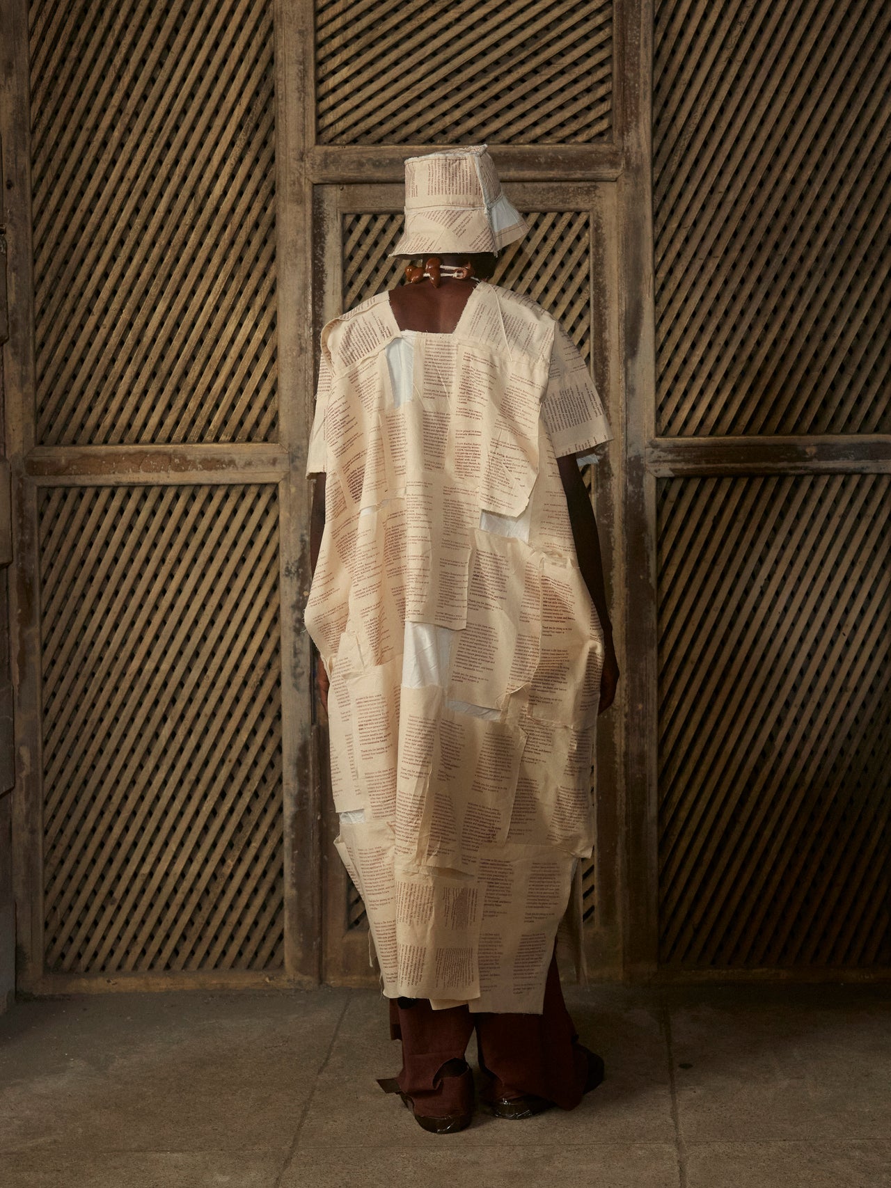 ÀLÀYÉ Script Patchwork Kaftan