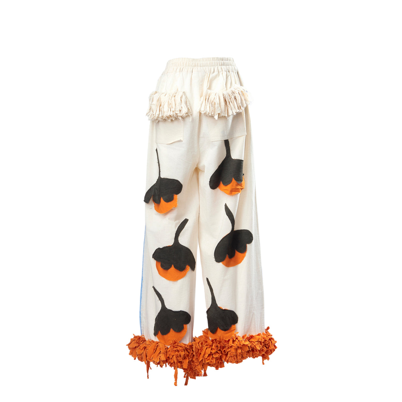 ÀṢẸ́ Patch Fringe Trousers