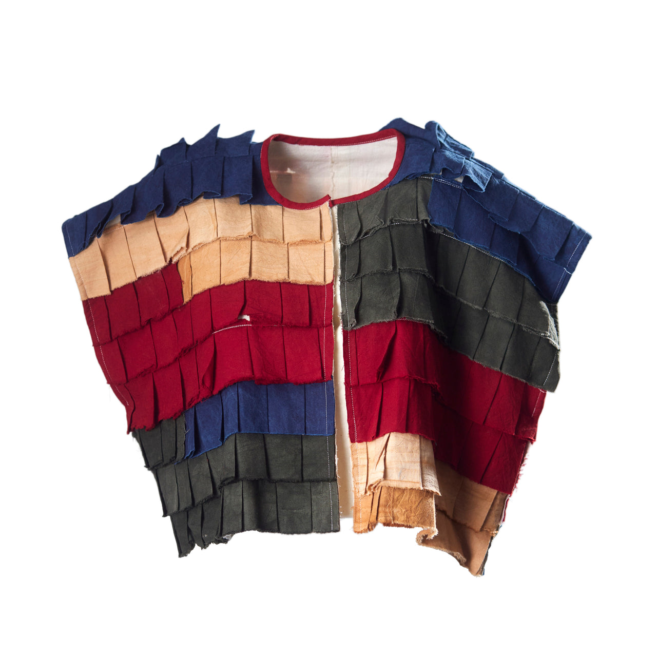 EMÁNA MULTI-COLORED CROPPED TOP