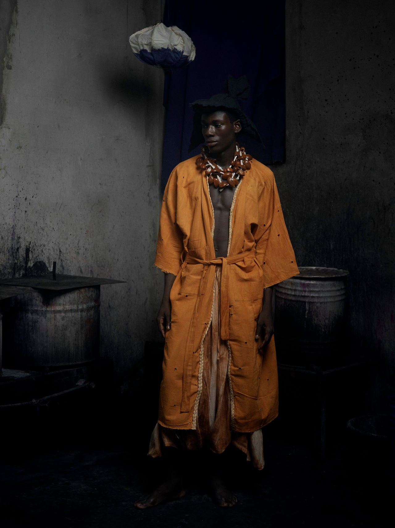 Ibon Raffia Robe