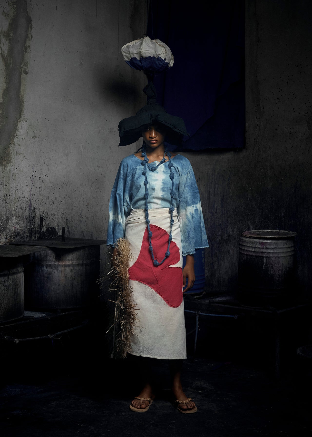 ÀLÙKÒ Patch Wrap Skirt