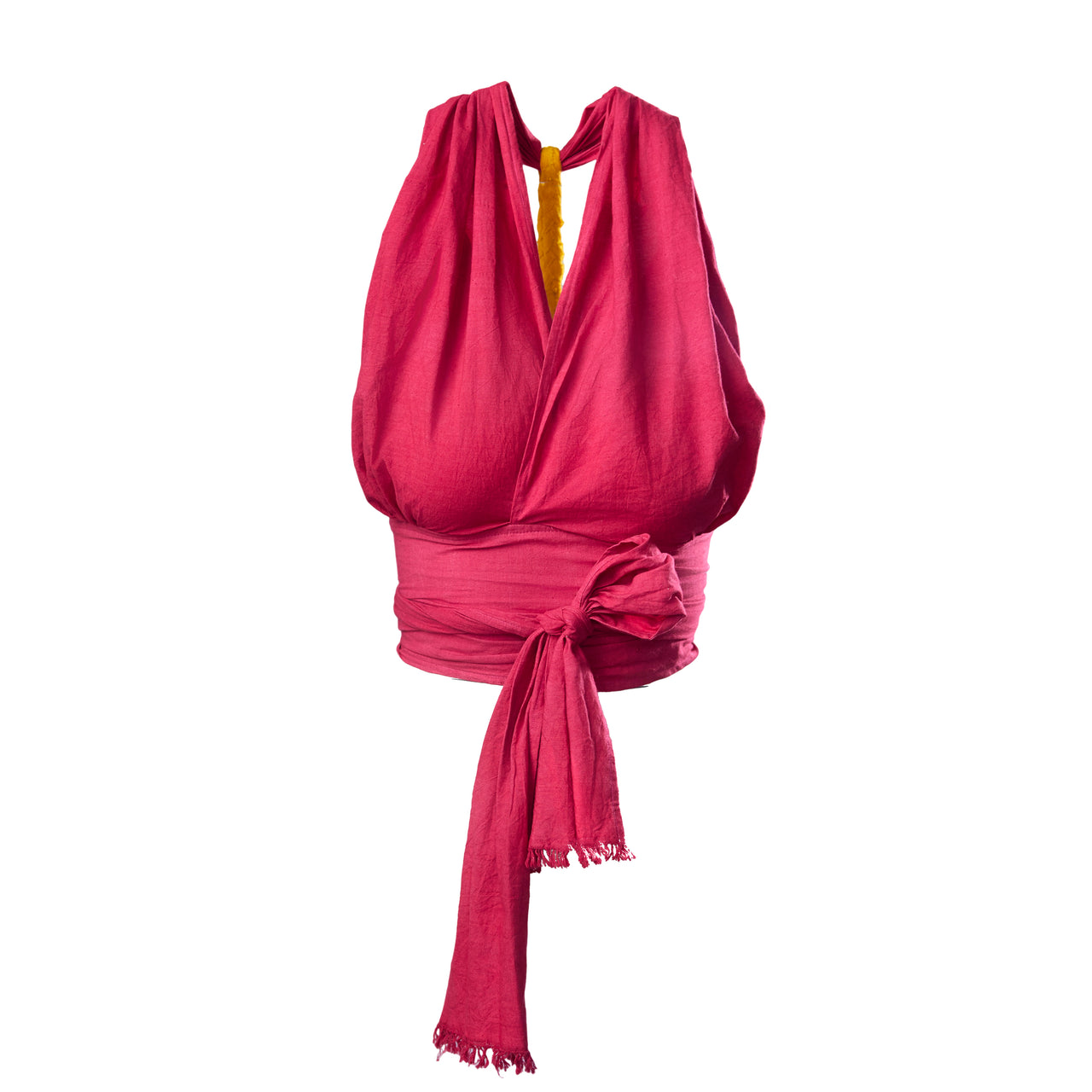 EMÁNA WOVEN WRAP TOP