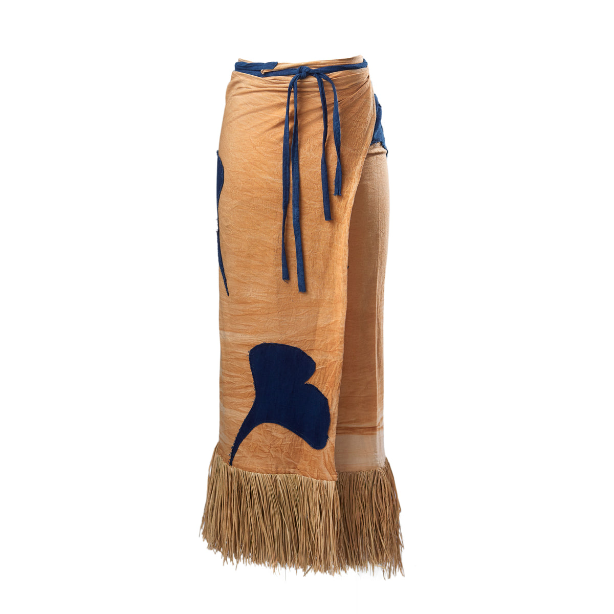 ÀṢỌ́RÒ Kola Patch Wrap Skirt