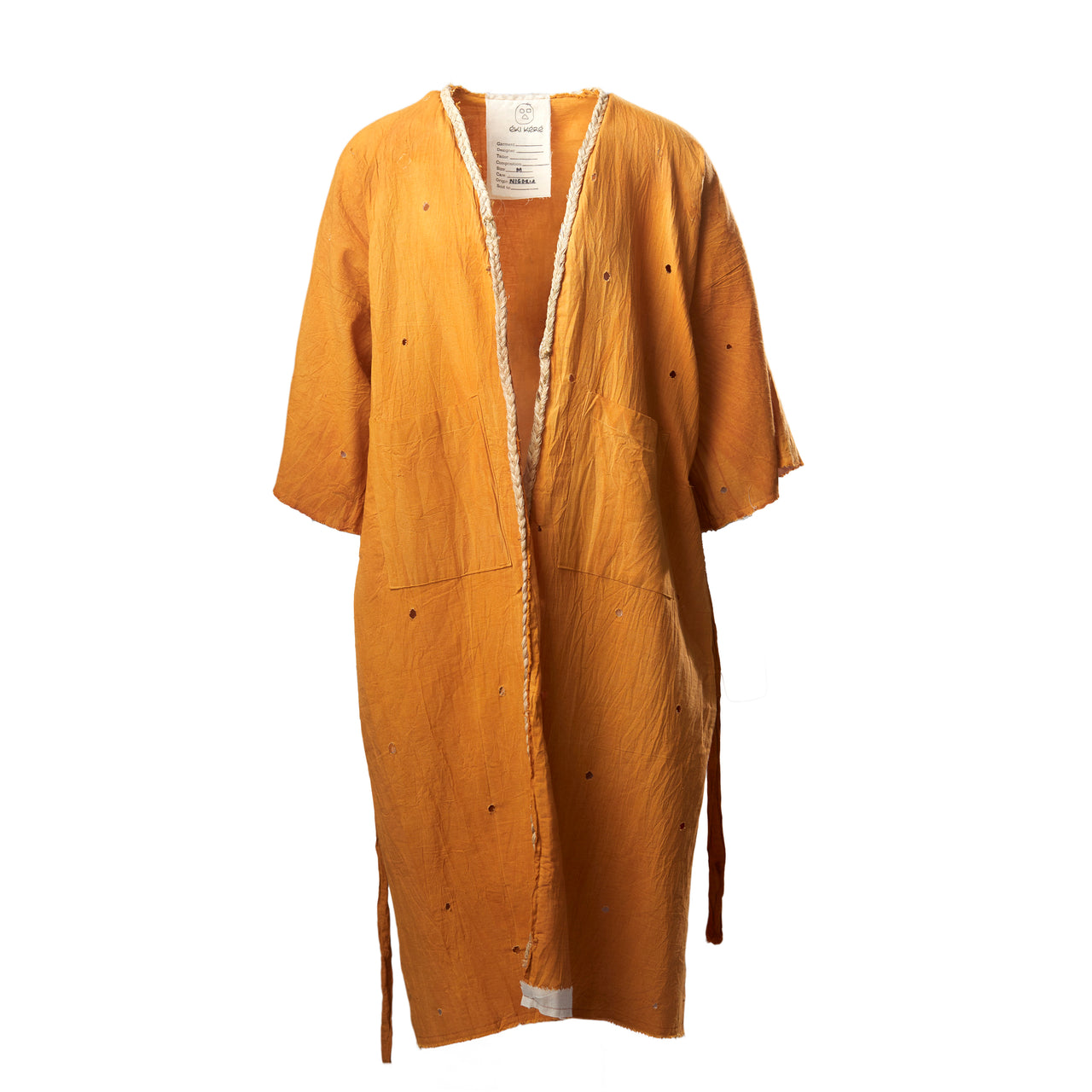 Ibon Raffia Robe (U.S Local Delivery)