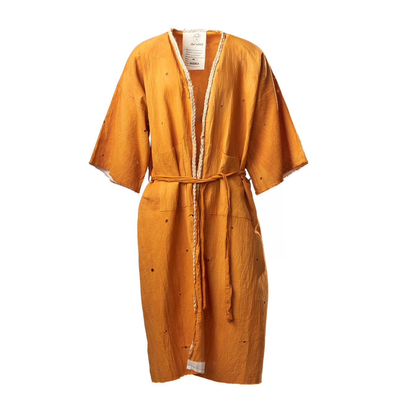 Ibon Raffia Robe (U.S Local Delivery)