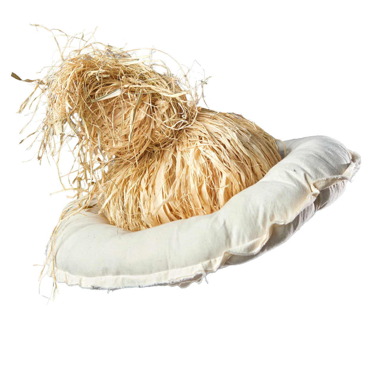 IRÀWỌ̀ Sculpted Raffia Hat