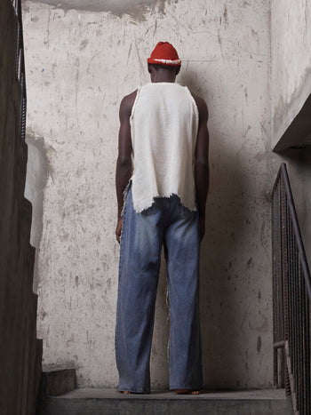 Split Patch  Pants