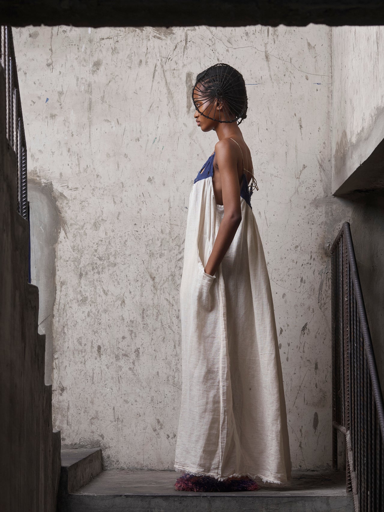 Idong Cotton Slip Dress