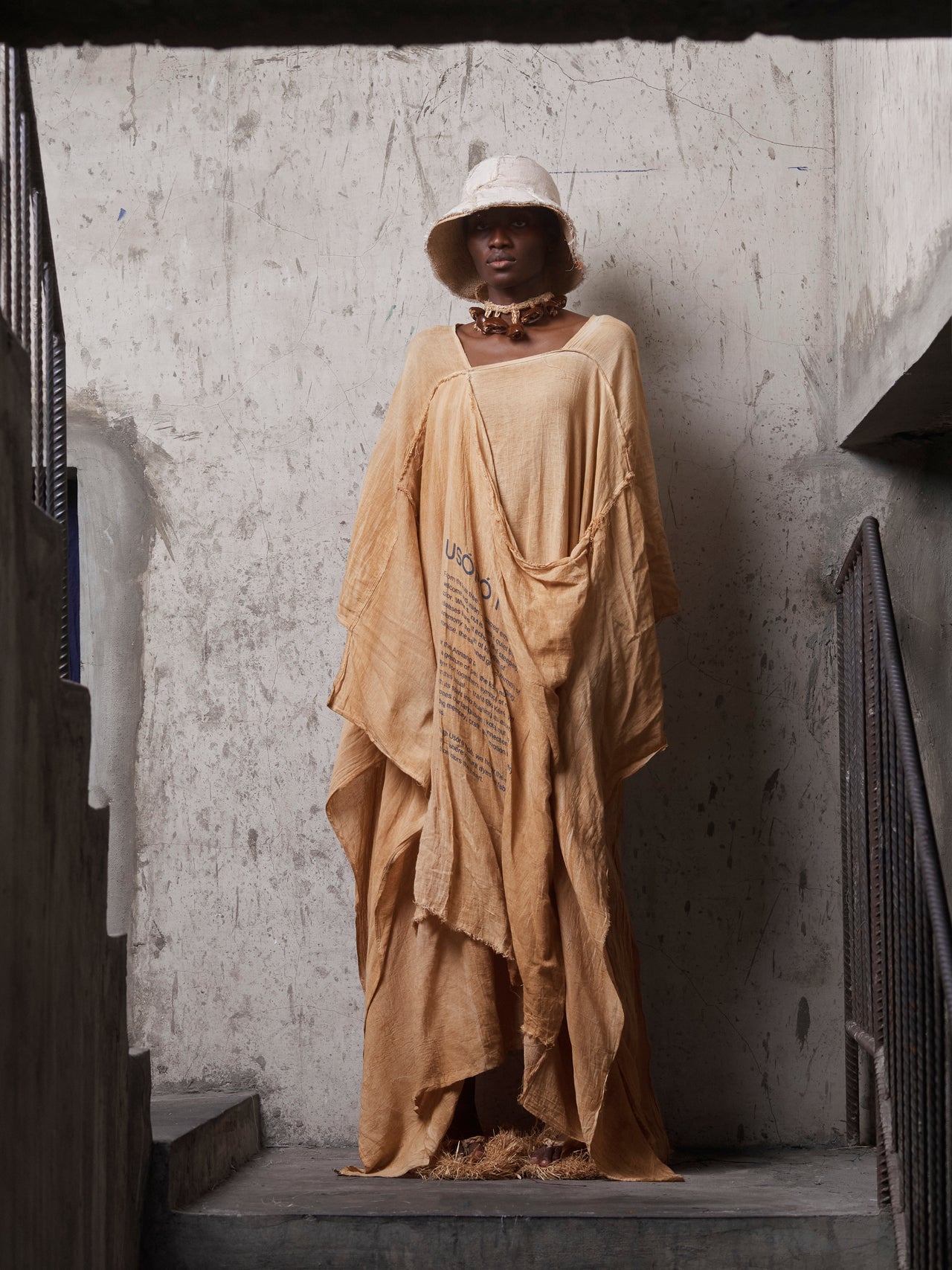 Ibóng Usóró Ndó Cotton Kaftan