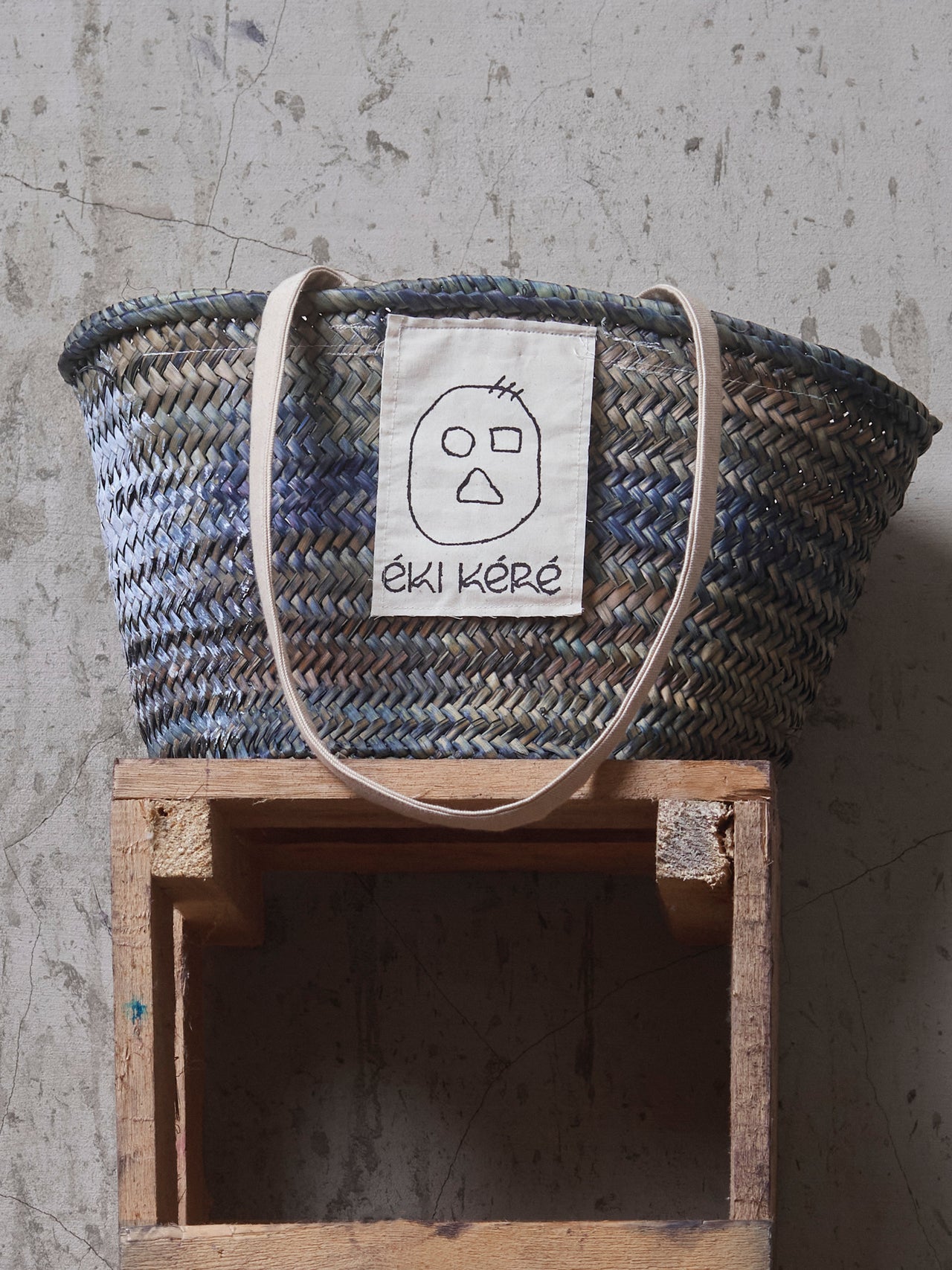 Éki Kéré Art Raffia Tote Bag