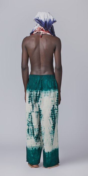 OLOÓ Tie and Dye Pant (green)