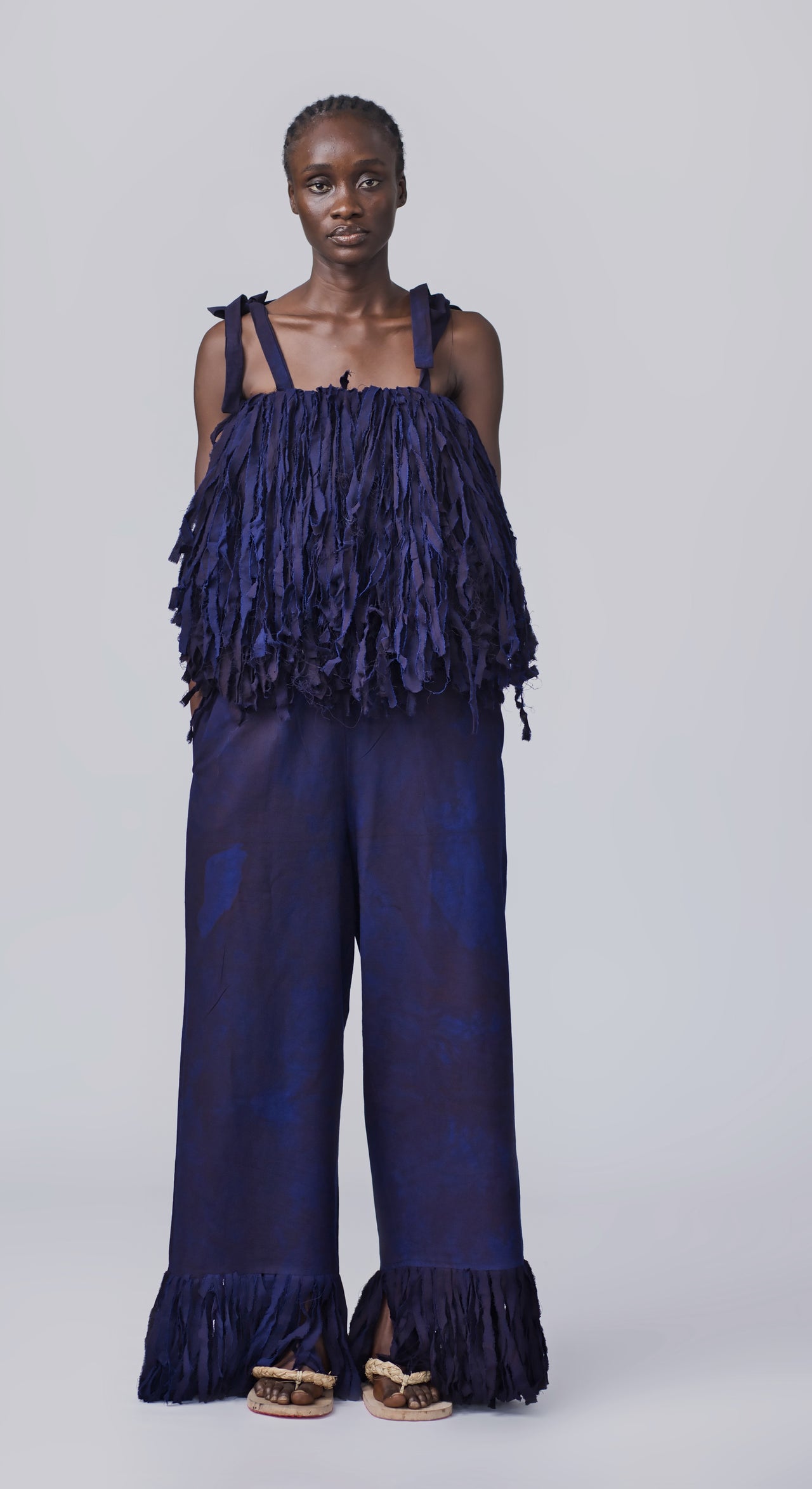 Fringe Freedom Pant (Navy Blue)