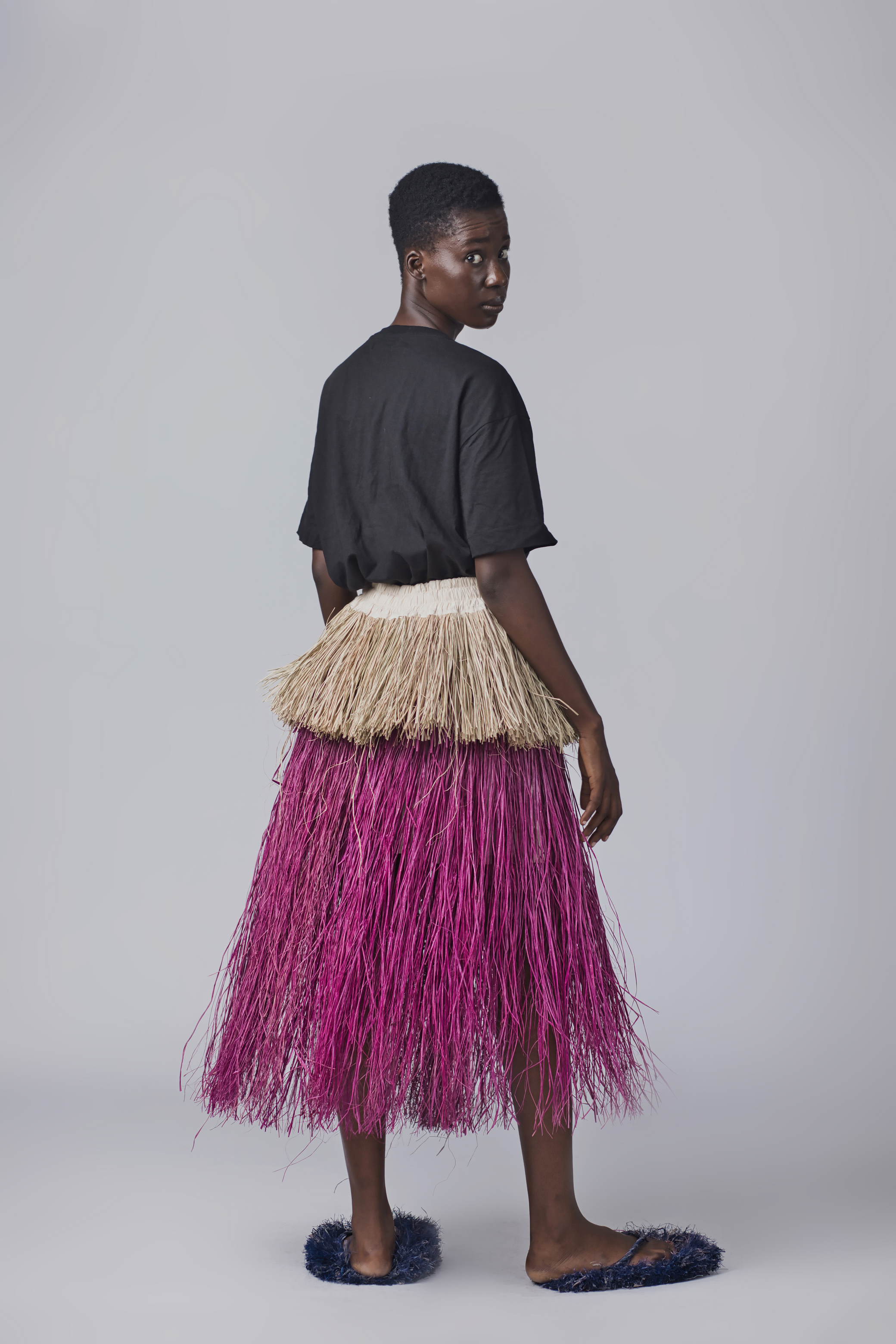 Chi Raffia Skirt / Classic - Eki kere Chi Raffia Skirt / Classic - Eki kere
