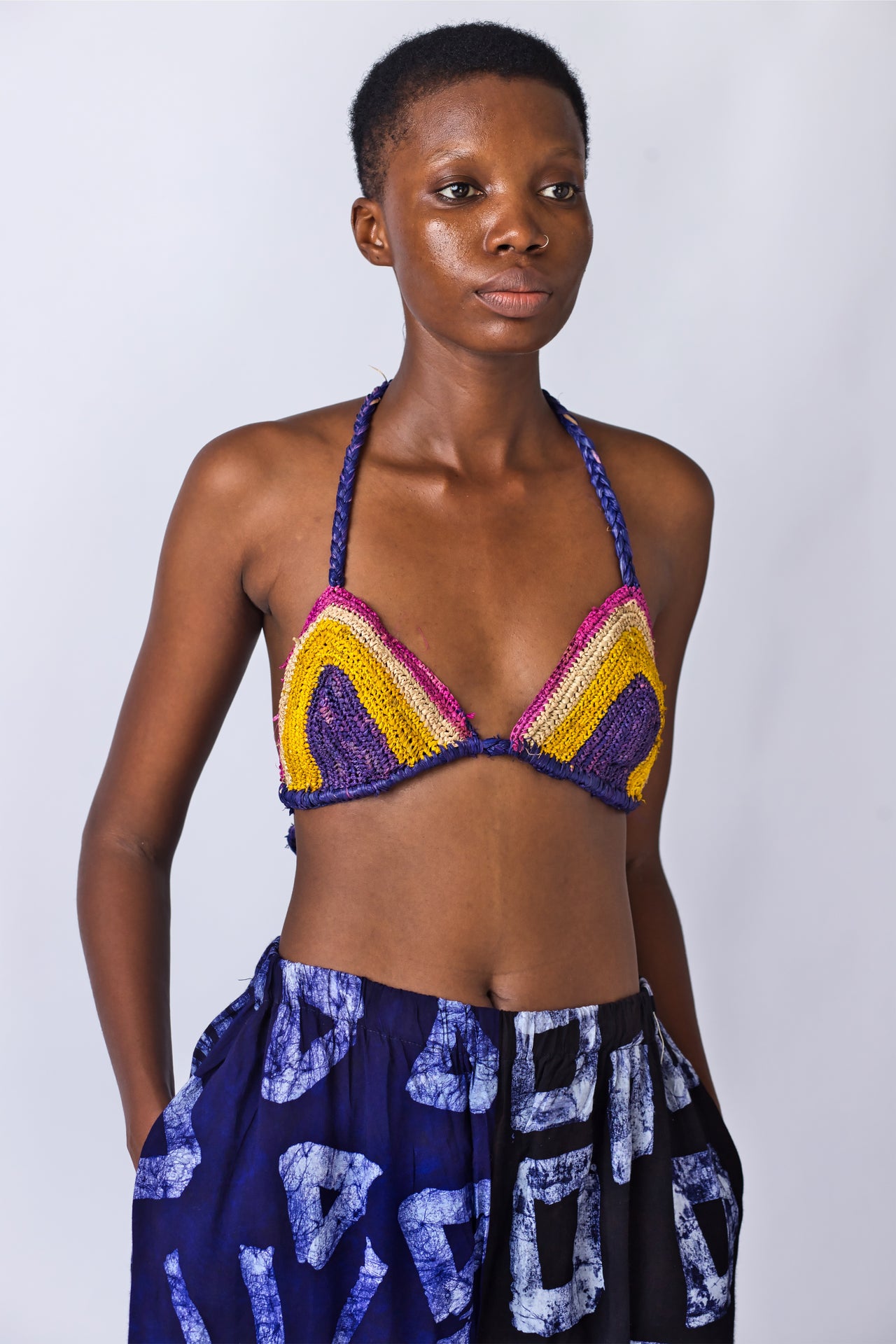 Ufat Eba Raffia Crochet Bra