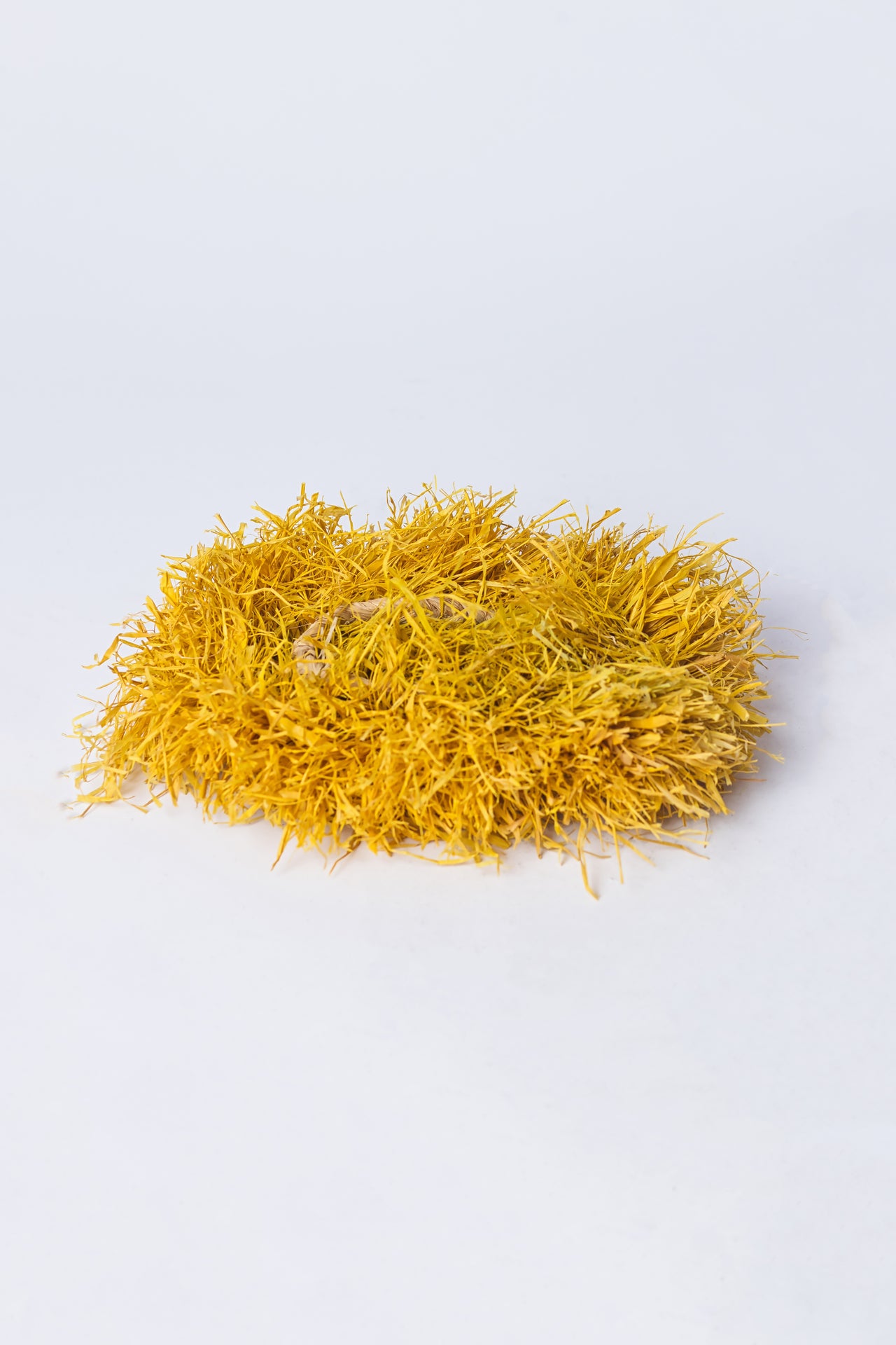 Raffia PomPom Flat Shoe